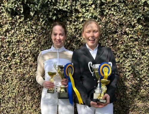 Karolina Carlsson och Gabriella Enquist klubbmästare i hoppning 2025!