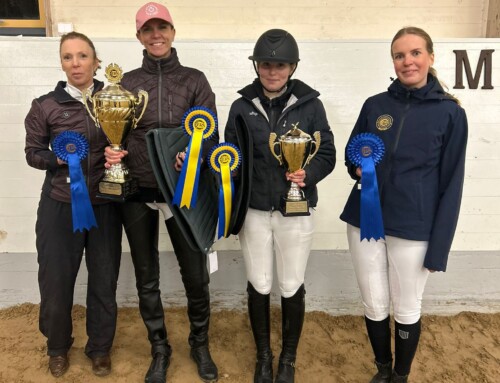 Aina Wendle Lindestam och Johanna Rådås klubbmästare i dressyr 2025!